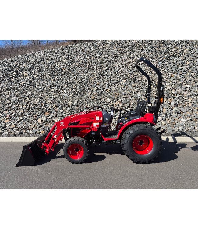 TYM T25 TRACTOR WITH LOADER AND TIRES FILLED #2556