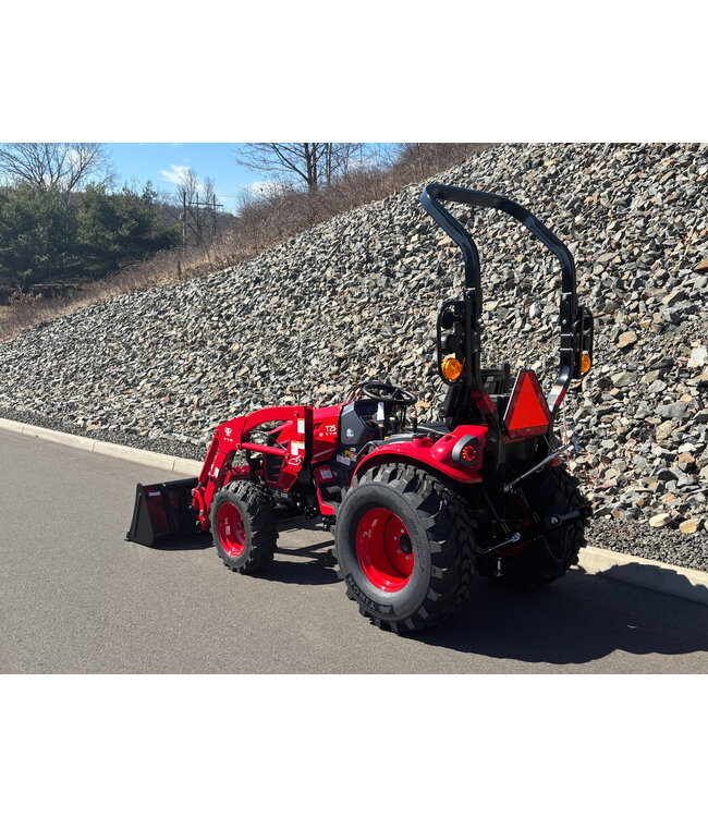 TYM T25 TRACTOR WITH LOADER AND TIRES FILLED #2556