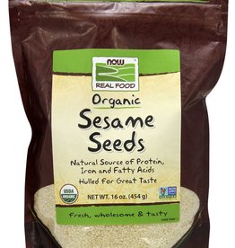 Now Foods Sesame Seeds, Organic, 16oz