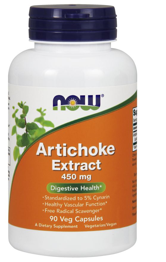 Now Foods Artichoke Extract 450 mg, 90 Capsules