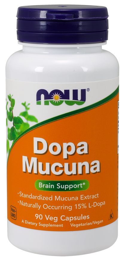 Now Foods DOPA Mucuna 90 Veg Capsules