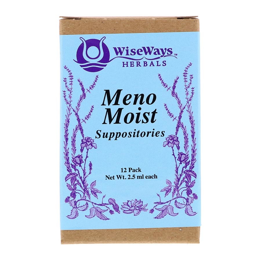 WiseWays WiseWays Herbals MenoMoist Suppositories 12 pack