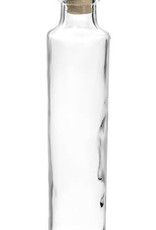 Glass Bath Salt Tube -Clear 4 oz.