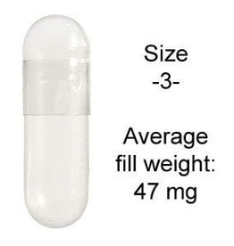 Capsules Gelatin "3" 1000