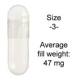 Capsules Gelatin "3" 1000