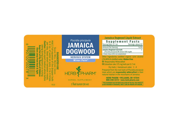 Herb Pharm Jamaica Dogwood Ext -1 fl oz