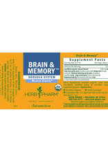 Herb Pharm Brain & Memory Tonic 1 -fl oz
