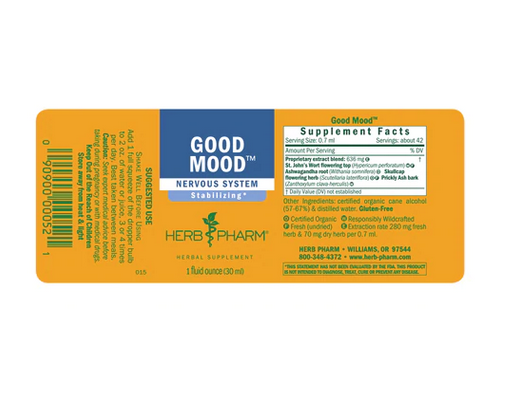 Herb Pharm Good Mood Tonic - 1 fl oz