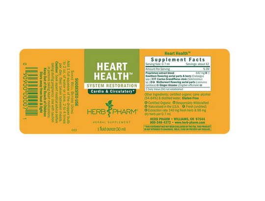Herb Pharm Heart Health Tonic - 1 fl oz