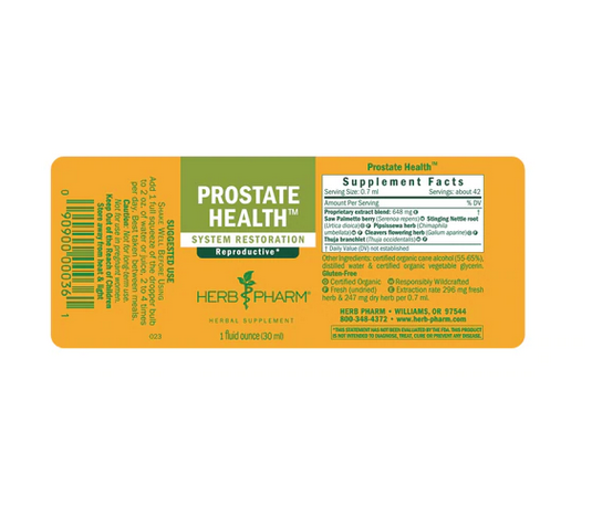 Herb Pharm Prostate Health Tonic - 1 fl oz