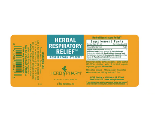 Herb Pharm Respiratory Relief -1 fl oz