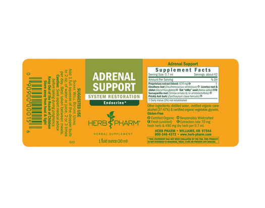 Herb Pharm Adrenal Support Ext- 1 fl oz