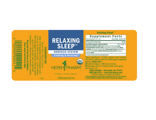 Herb Pharm Relaxing Sleep Tonic -1 fl oz