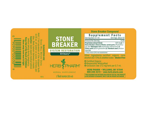 Herb Pharm Stone Breaker Ext - 1 fl oz