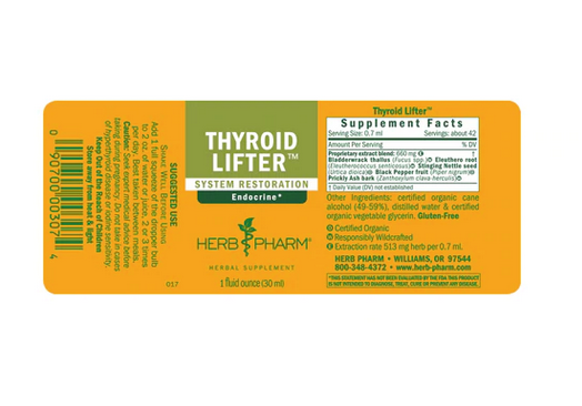 Herb Pharm Thyroid Lifter - 1 fl oz