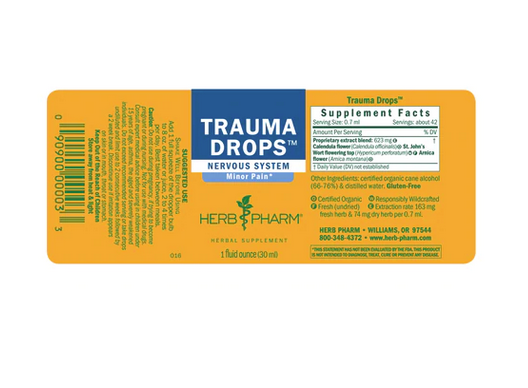 Herb Pharm Trauma Drops - 1 fl oz