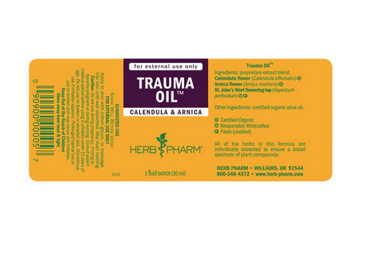 Herb Pharm Trauma Oil - 1 fl oz