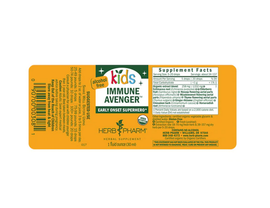 Herb Pharm Kids Immune Avenger - 1 fl oz