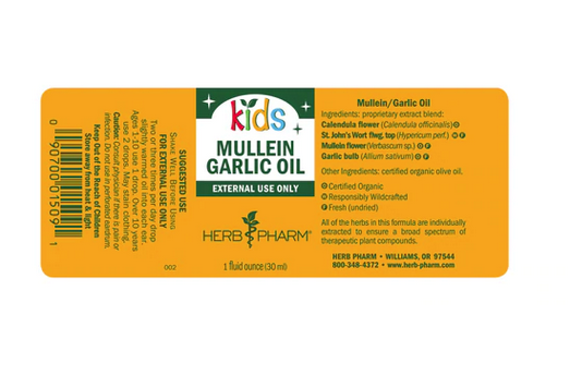 Herb Pharm Herb Pharm Kids Mullein Garlic Oil - 1 fl oz