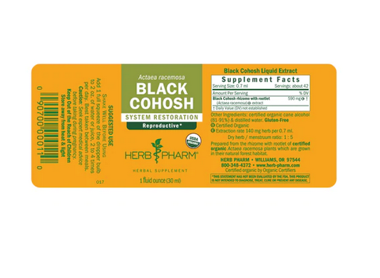 Herb Pharm Black Cohosh ext-1 fl oz