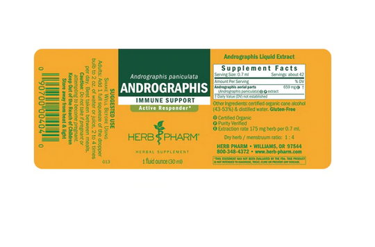 Herb Pharm Andrographis ext- 1 fl oz