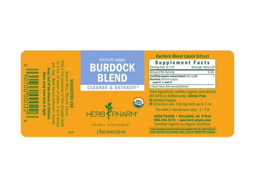 Herb Pharm Burdock Blend Ext-1 fl oz