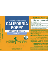 Herb Pharm California Poppy ext - 1fl oz