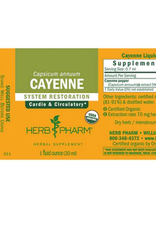 Herb Pharm Cayenne Ext -  1 fl oz