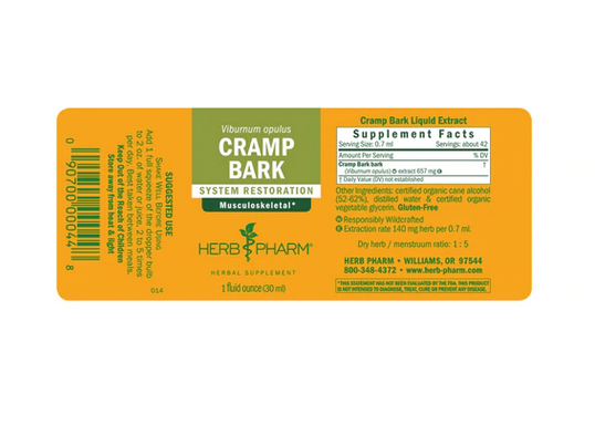 Herb Pharm Cramp Bark Ext- 1 fl oz