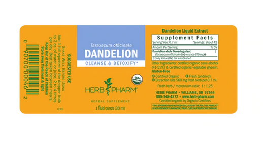 Herb Pharm Dandelion Ext - 1 fl oz