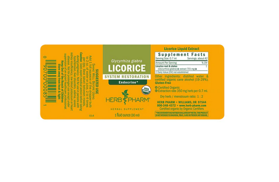 Herb Pharm Licorice Ext-1 fl oz