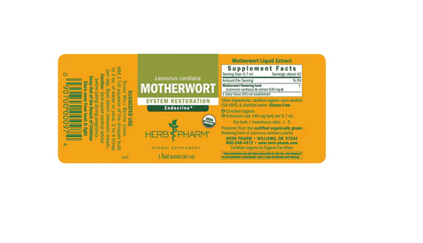 Herb Pharm Motherwort Ext - 1 fl oz