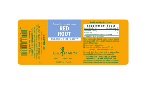 Herb Pharm Red Root Ext -1 fl oz