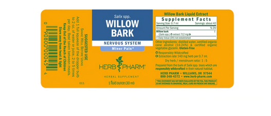 Herb Pharm Willow Bark ext - 1 fl oz