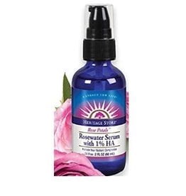 Heritage Heritage Rosewater serum w/1% HA, 2oz