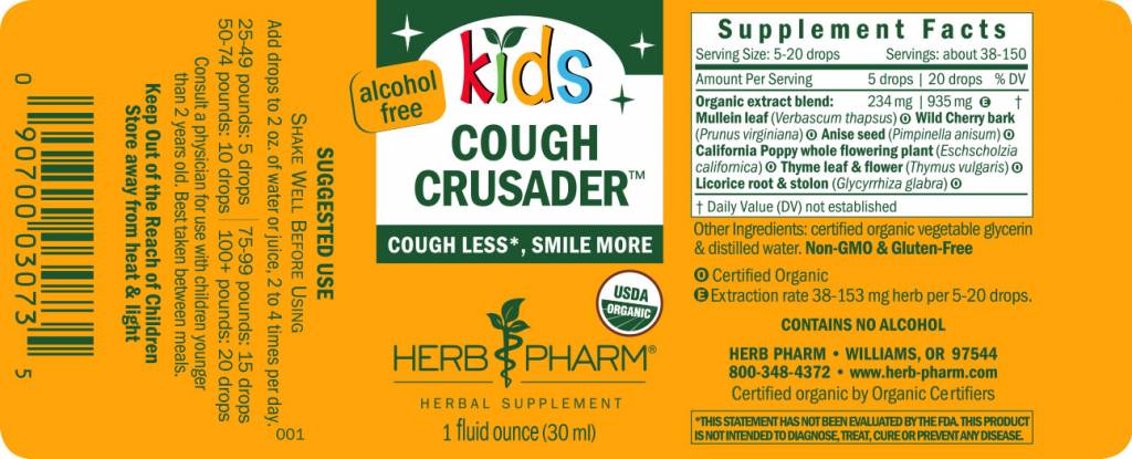 Herb Pharm Herb Pharm Kids Immune Avenger - 1 fl oz