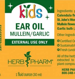 Herb Pharm Herb Pharm Kids Mullein Garlic Oil - 1 fl oz