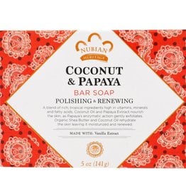 Nubian Nubian Heritage Coconut/Papaya Soap 5oz