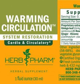 Herb Pharm Warming Circ Tonic - 1 fl oz