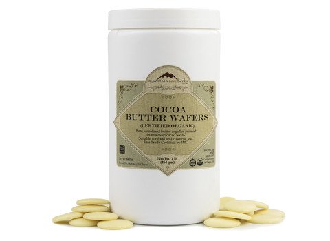 Cocoa Butter Wafers(Deodorized) CO 2 oz