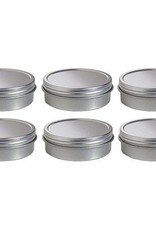 Metal Tin (screw top)  1/2 fl oz