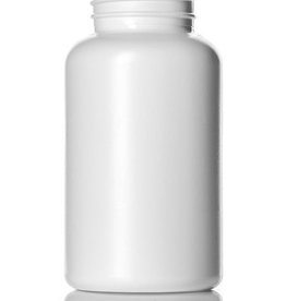 White Vitamin Plastic Bottle 120 cc