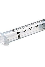 Syringe with cap, Oral 5ml