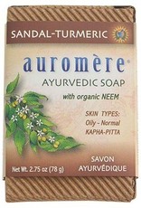 Auromere Auromere Soap Sandalwood-Turmeric 2.75oz