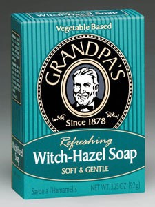 Grandpa's Thayers Witch Hazel Rose Soap 5 oz