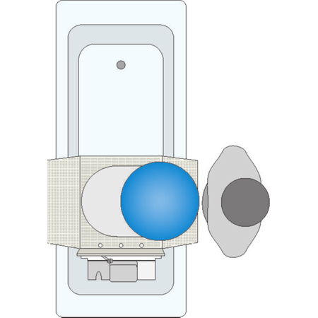 INVACARE INVACARE AQUATEC TRANSFER BOARD WITH ROTARY DISK