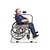 EMSO PESE-PERSONNE POUR FAUTEUIL ROULANT