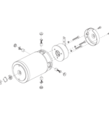 PRIDE MOBILITY PRIDE MOTOR AND BRAKE ASSEMBLY FOR THE PURSUIT XL (SC714)