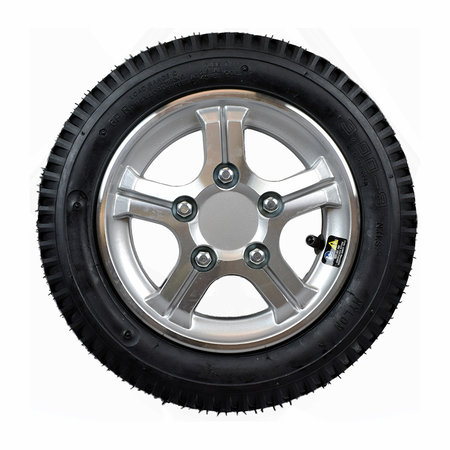 PRIDE MOBILITY PRIDE 14 X 3" (3.00-8) PNEUMATIC REAR WHEEL ASSEMBLY FOR THE PURSUIT XL (SC714)