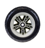 PRIDE MOBILITY PRIDE BLACK FLAT FREE FRONT WHEEL ASSEMBLY FOR THE 4-WHEEL MAXIMA (SC940)